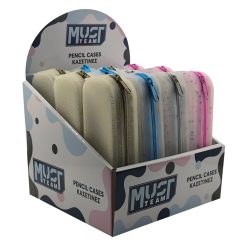 SILICONE PENCIL POUCH CONFETTI 4 COLORS