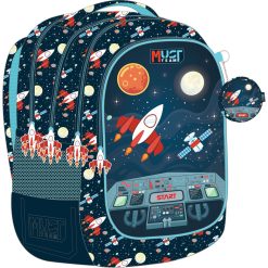 43 CM BACKPACK 4 CASES ROCKET FUN
