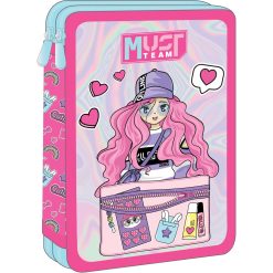 DOUBLE DECKER FILLED PENCIL CASE OFF LINE