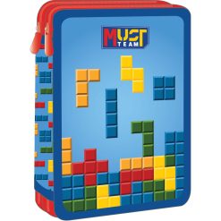 DOUBLE DECKER FILLED PENCIL CASE BRICKS