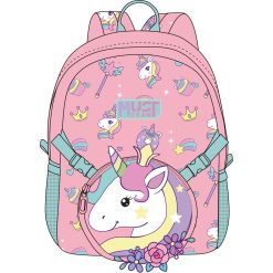 33 CM BACKPACK WITH WAIST & SHOLDER BAG UNICORN