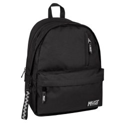 MONOCHROME 43 CM BACKPACK 2 COMPARTMENTS BLACK W/ GREY