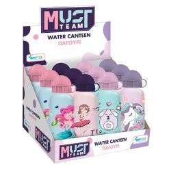 WATER CANTEEN ALUMINIUM 500ML GIRL 4 DESIGNS