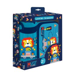 LUNCH BOX & WATER BOTTLE SET HAPPY TRIP