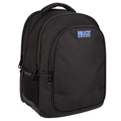 43 CM BACKPACK 4 CASES BLACK