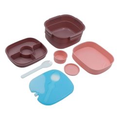 LUNCH BOX 1300ML WITH ICE PACK ASST