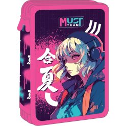 DOUBLE DECKER FILLED PENCIL CASE ANIME