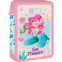 DOUBLE DECKER FILLED PENCIL CASE SEA TREASURE
