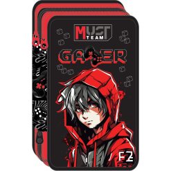 TRIPLE DECKER FILLED PENCIL CASE GAMER