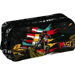 PENCIL CASE 2 ZIPPERS BIKE