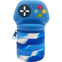SILICONE PENCIL POUCH FOLDABLE 4 DESIGNS GAMING