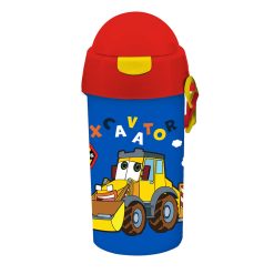 WATER CANTEEN 500ML WITH STRAW BOY 4 DESIGNS
