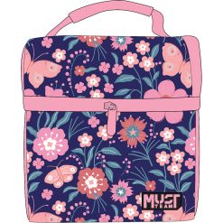LUNCH BAG ISOTHERMAL BUTTERFLY FLOWERS
