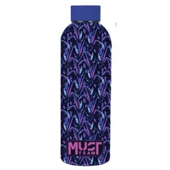 VACUUM FLASK 500ML STAINLESS STEEL PURPLE DESIGN